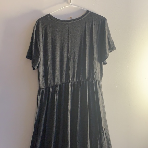 Amazon Basics Soft Grey Maxi Dress - Picture 4 of 5